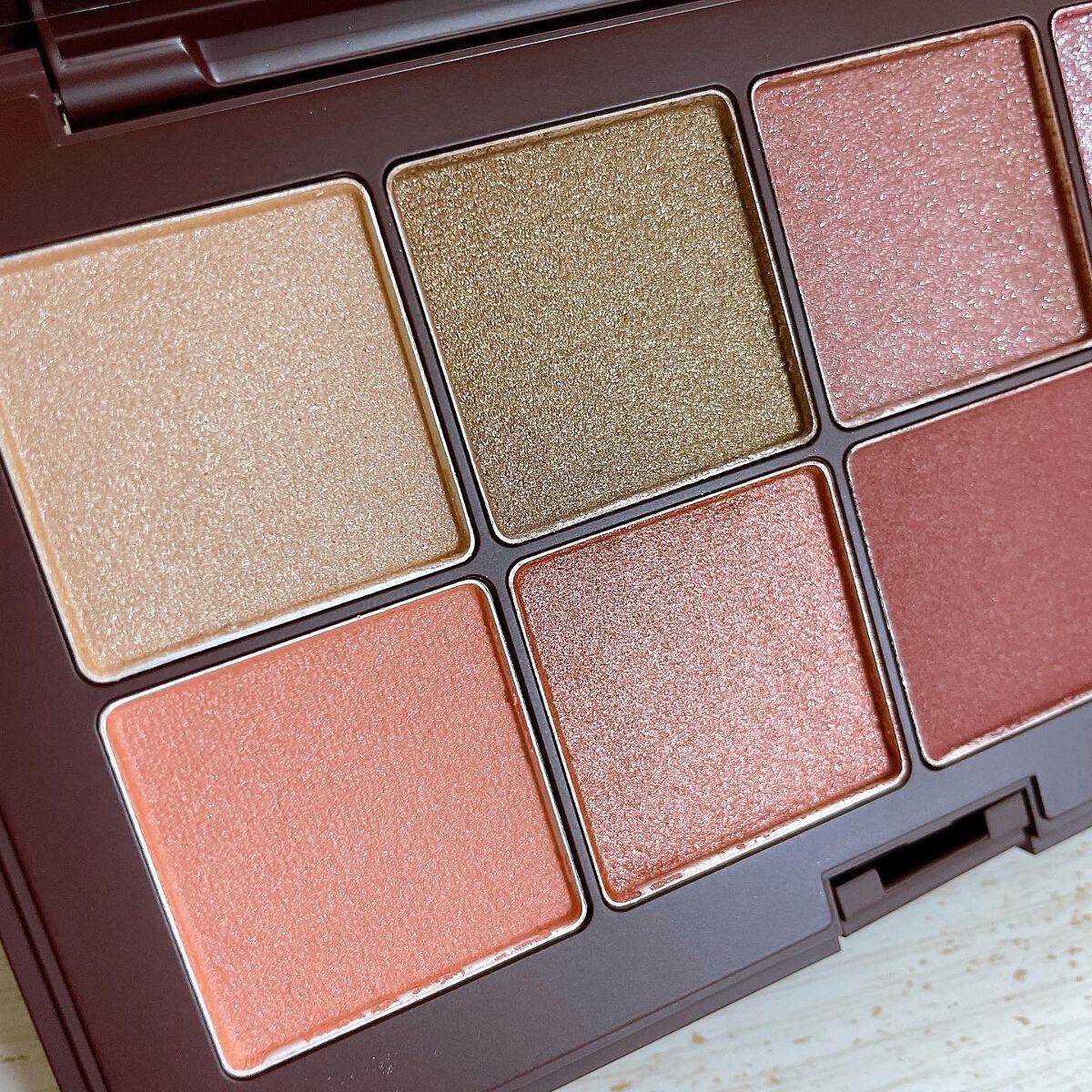 ウォーム メモリーズ アイシャドウパレット/RMK/アイシャドウパレットを使ったクチコミ(4枚目)