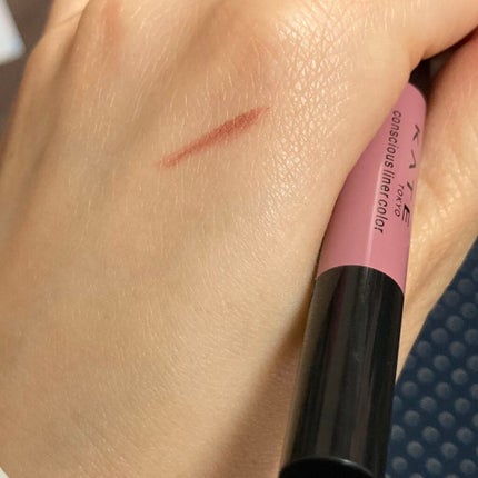 コンシャスライナーカラー/KATE/リキッドアイライナーを使ったクチコミ(1枚目)