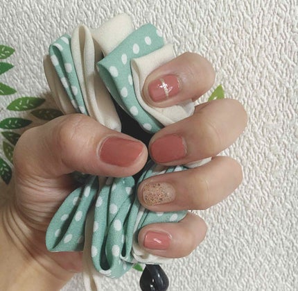 LJ ジェルネイルベースコート/セリア/ジェルネイルを使ったクチコミ(2枚目)