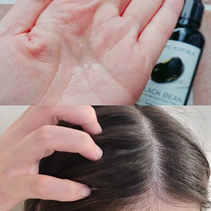 ブラックビーン ヘアシャンプー/ネイチャーリパブリック/市販シャンプーを使ったクチコミ(6枚目)