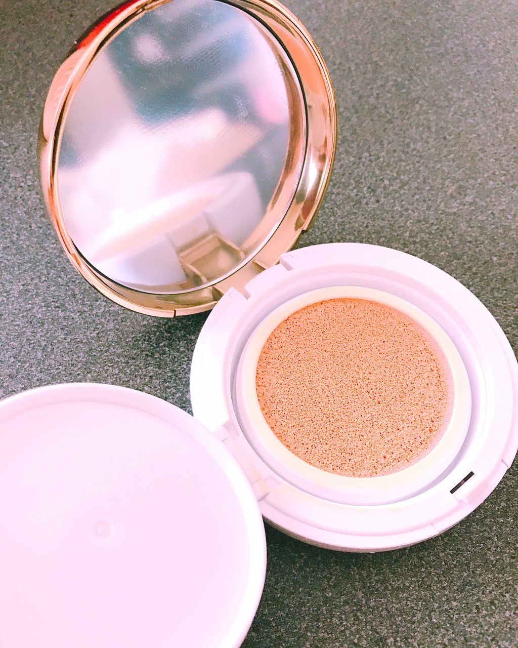 M クッション ファンデーション(モイスチャー)/MISSHA/クッションファンデーションを使ったクチコミ(2枚目)