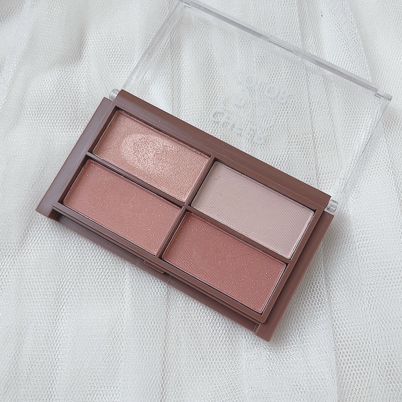 CHEER me COLOR アイシャドウ/セリア/アイシャドウパレットを使ったクチコミ（3枚目）