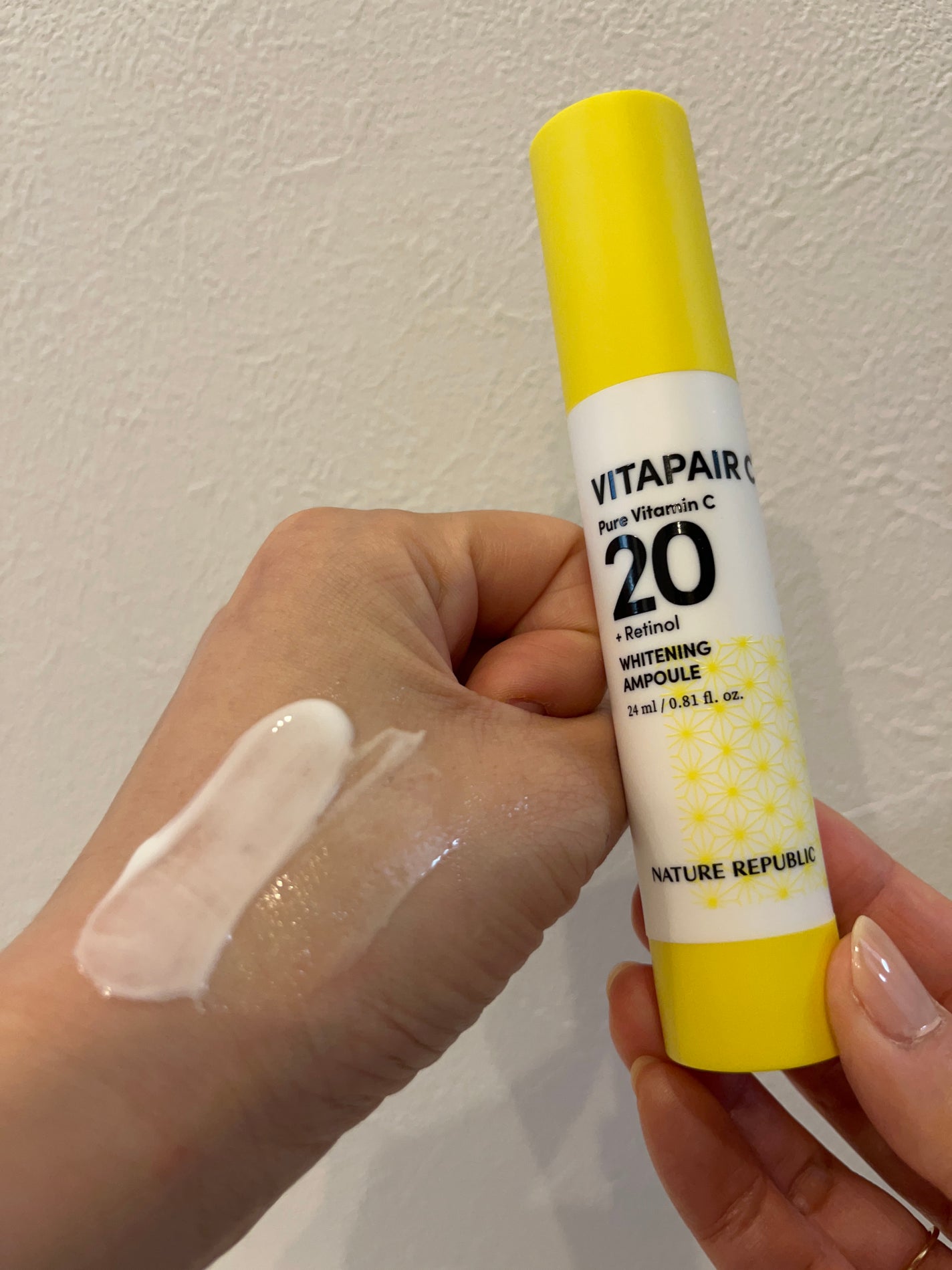 ビタペアC ビタレチ美容液/ネイチャーリパブリック/美容液を使ったクチコミ(4枚目)