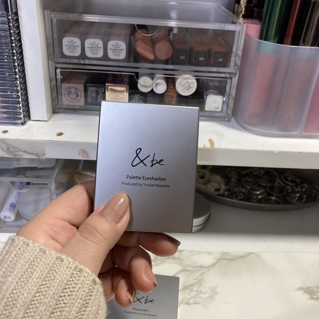 パレットアイシャドウ/＆be/アイシャドウパレットを使ったクチコミ（1枚目）