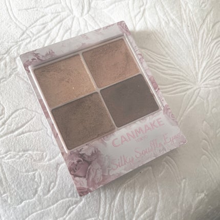 シルキースフレアイズ/キャンメイク/アイシャドウパレットを使ったクチコミ(1枚目)