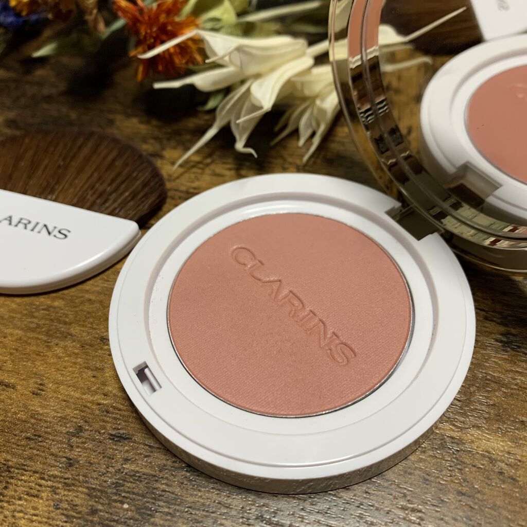 ジョリ ブラッシュ 03 チーキーローズ/CLARINS/パウダーチークを使ったクチコミ（3枚目）