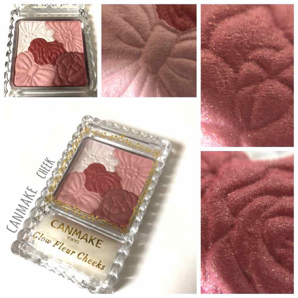 グロウフルールチークス/キャンメイク/パウダーチークを使ったクチコミ(2枚目)