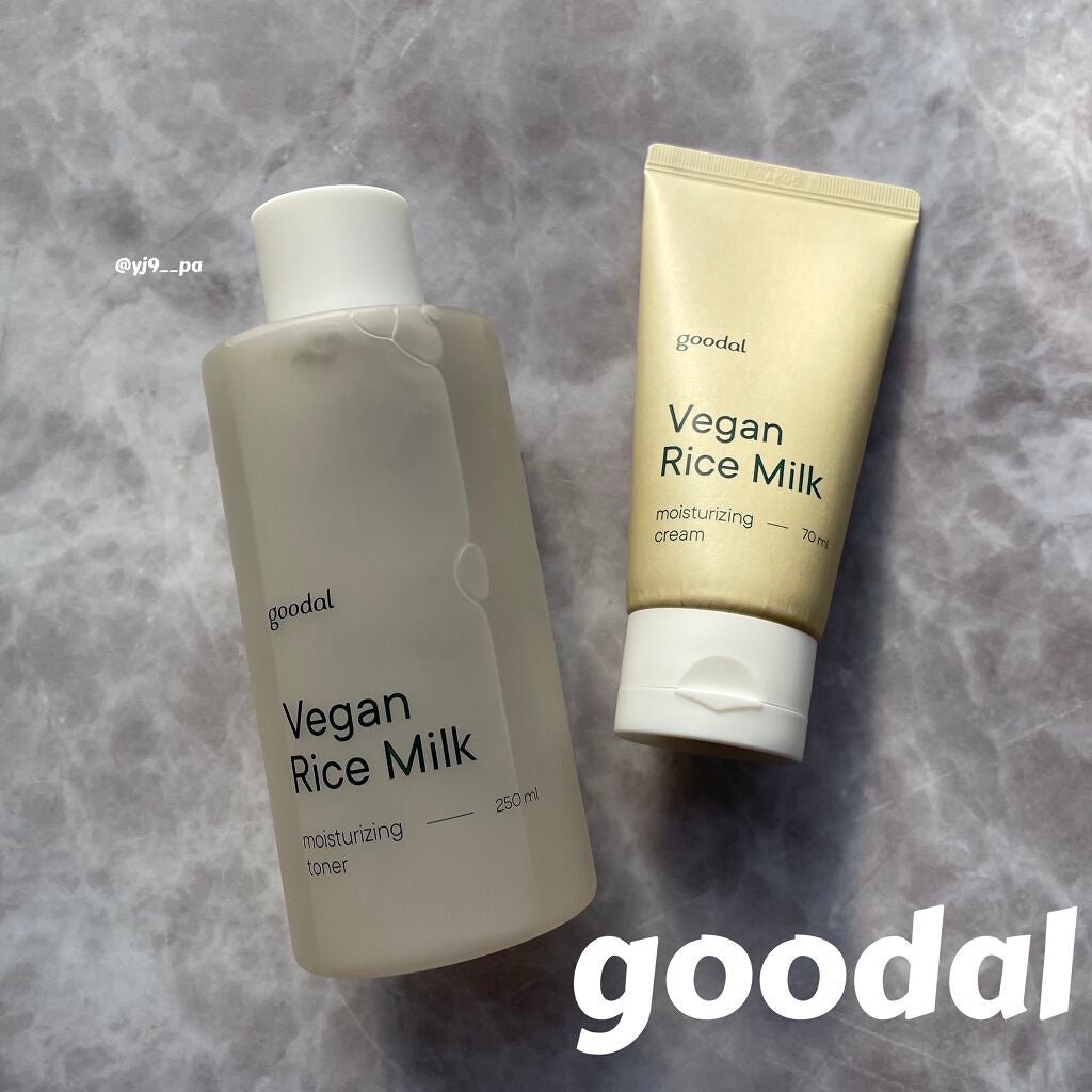 ヴィーガンライスミルク保湿トナー/goodal/化粧水を使ったクチコミ(1枚目)