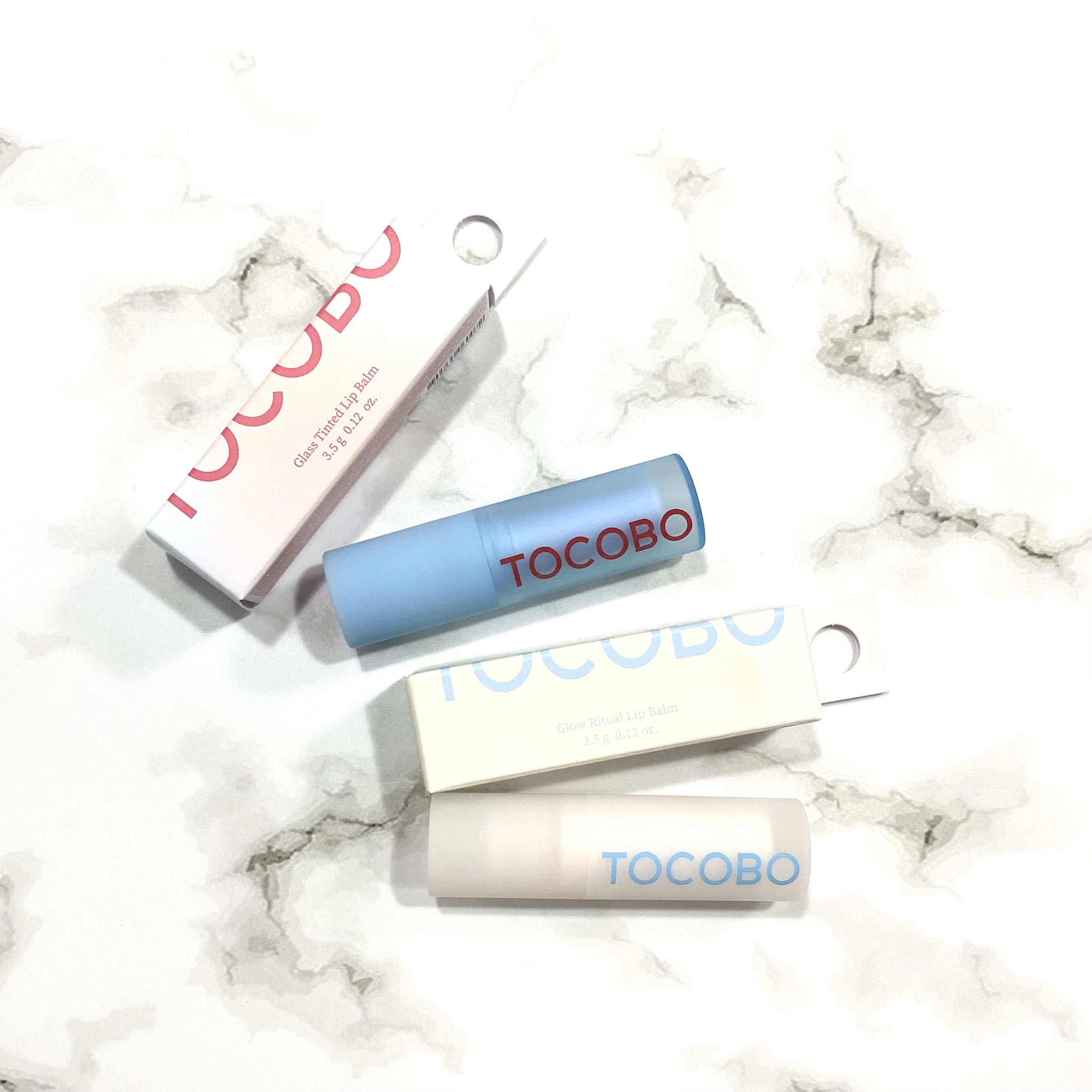 グラスティンティッドリップバーム/TOCOBO/リップバームを使ったクチコミ（2枚目）