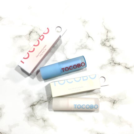 グラスティンティッドリップバーム/TOCOBO/リップバームを使ったクチコミ(2枚目)