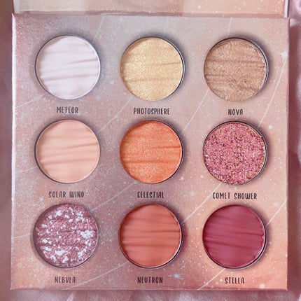 ギャラクシー9色アイシャドウパレット サン SUN/DiTO/アイシャドウパレットの画像