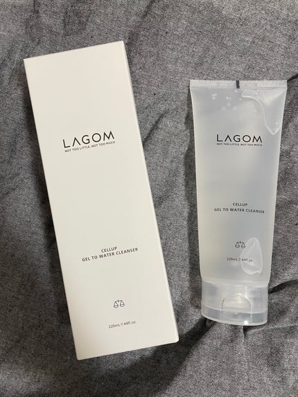 ラゴム ジェルトゥウォーター クレンザー(朝用洗顔)/LAGOM /その他洗顔料を使ったクチコミ(1枚目)