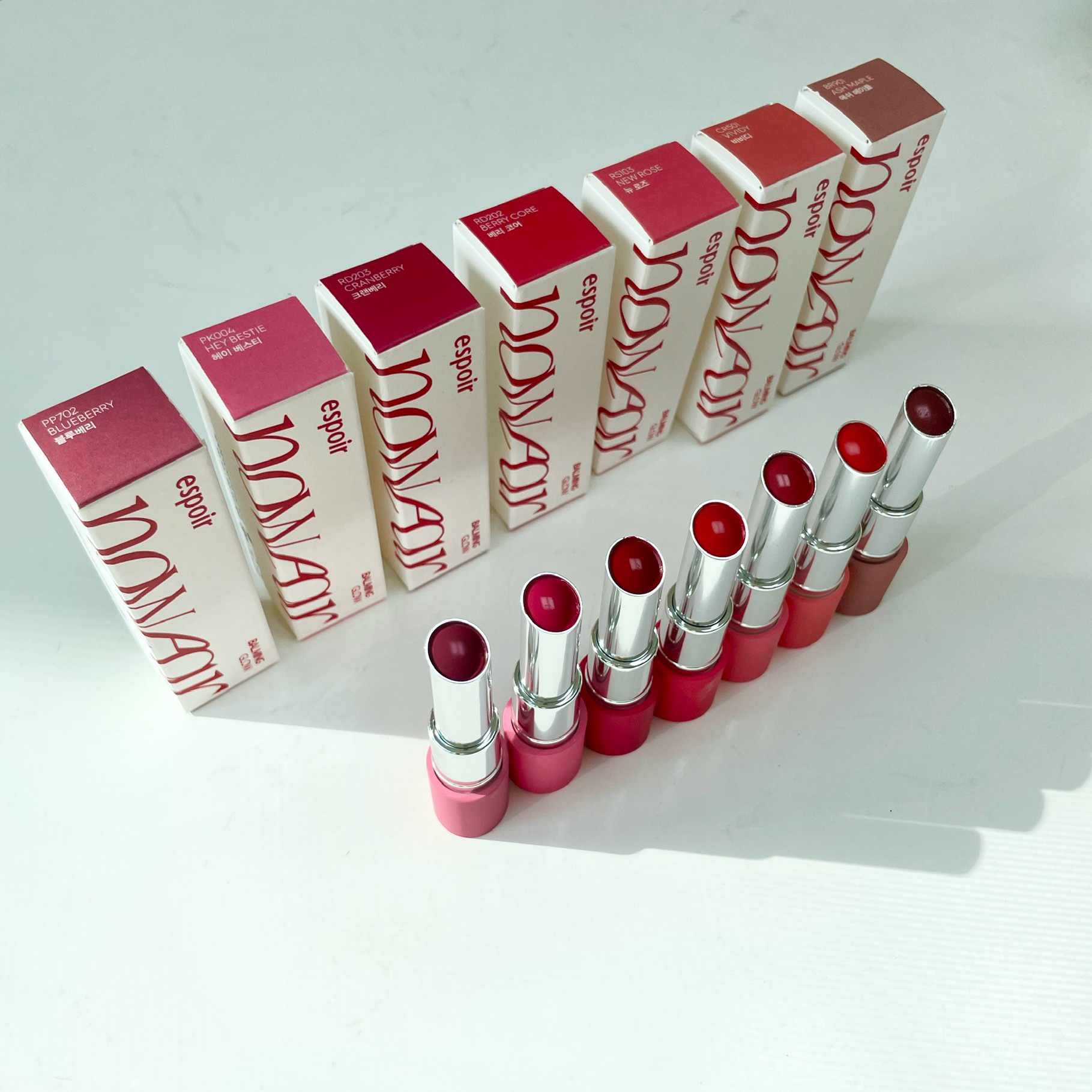 ノーウェアリップスティック バーミンググロー/espoir/口紅を使ったクチコミ（3枚目）