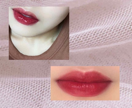 ジューシーラスティングティント/rom&nd/リップティントを使ったクチコミ(3枚目)