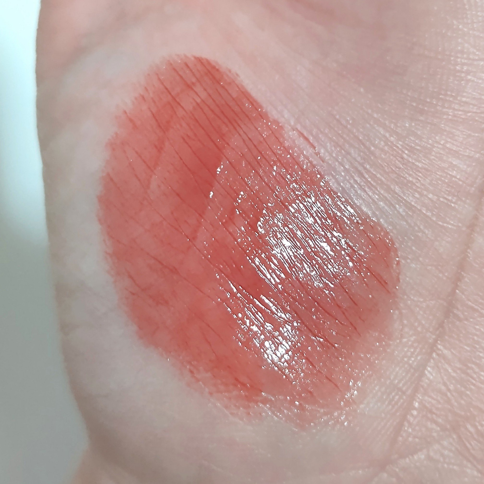 むちぷるティント 01 バタースコッチ/キャンメイク/リップティントを使ったクチコミ（2枚目）