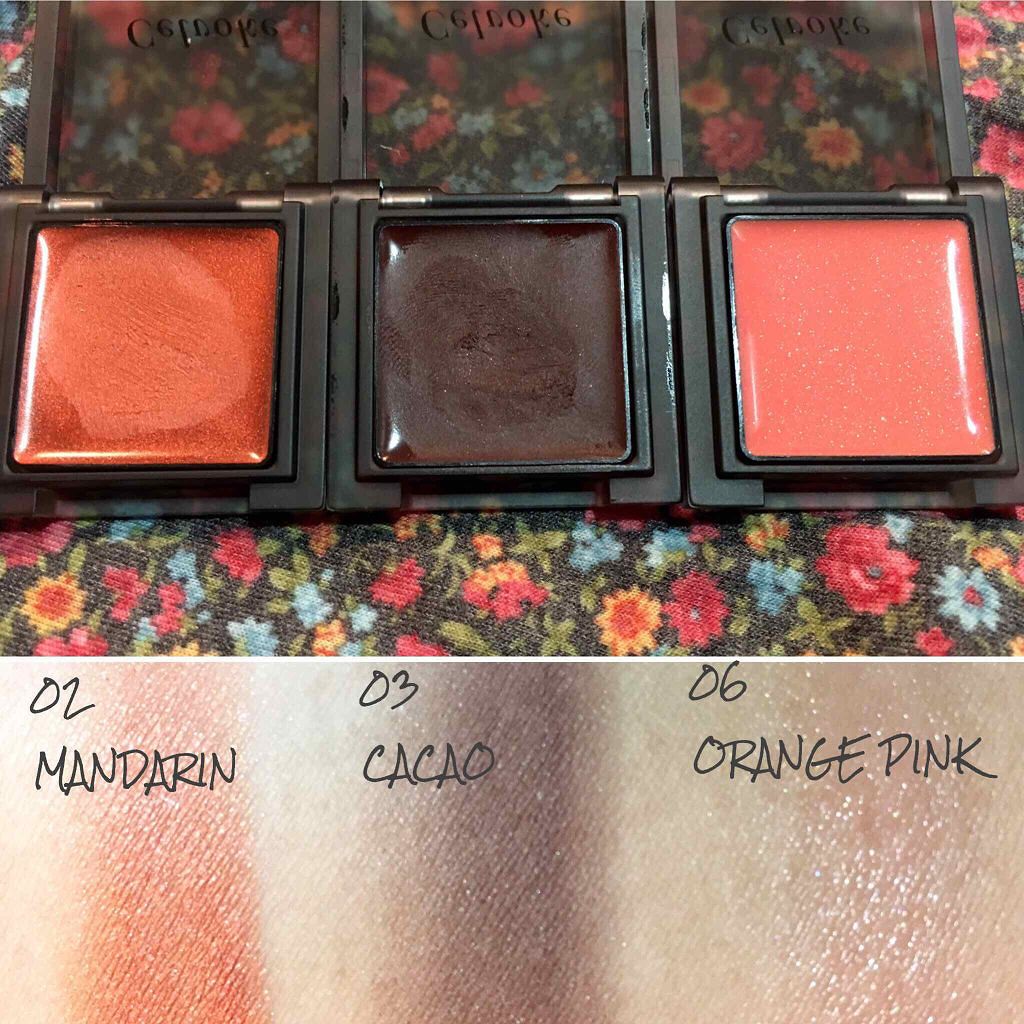 インフィニトリー カラー/Celvoke/ジェル・クリームチークを使ったクチコミ(1枚目)