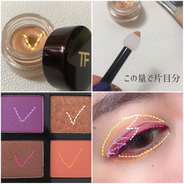 アイ カラー クォード/TOM FORD BEAUTY/アイシャドウパレットを使ったクチコミ（3枚目）