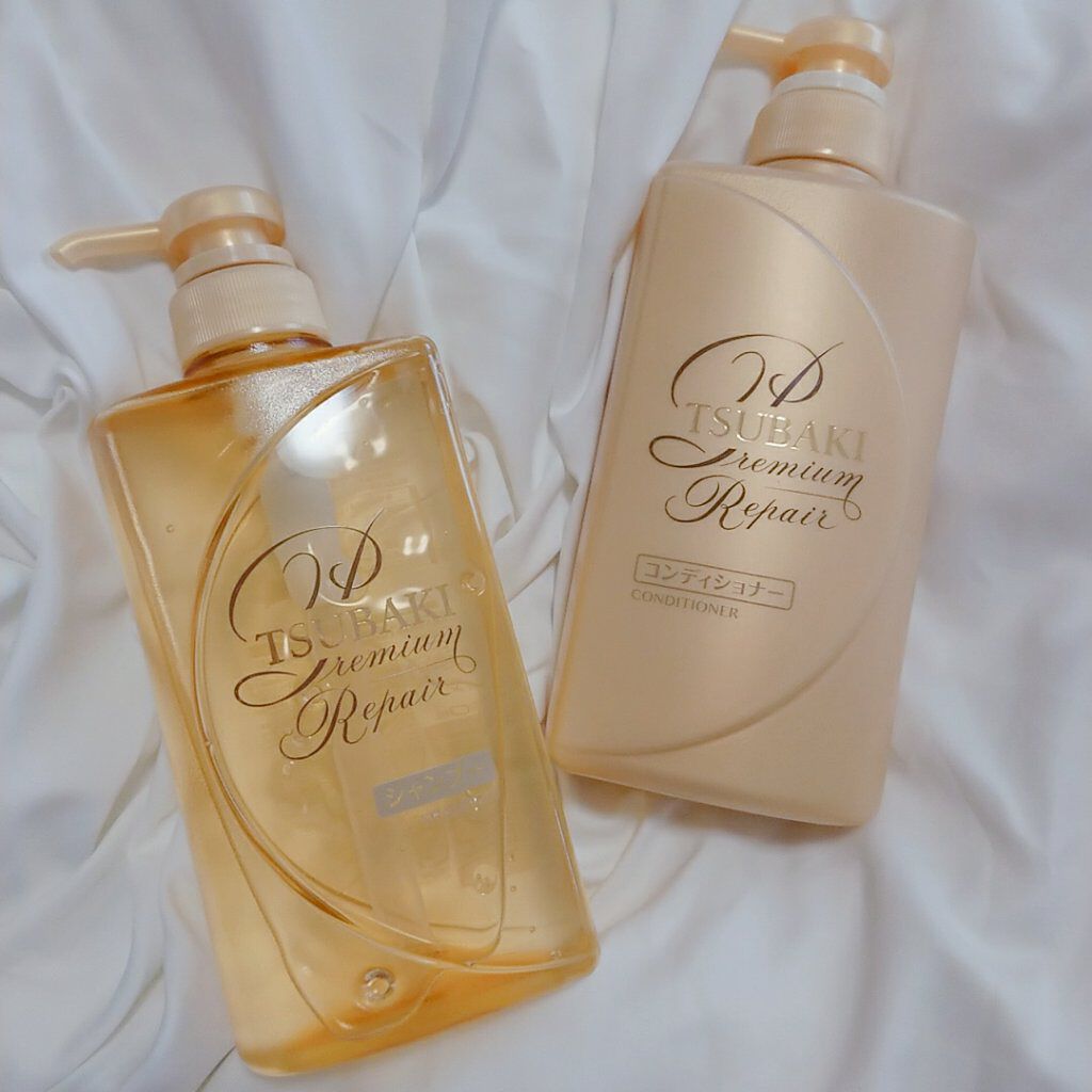 プレミアムリペア シャンプー/ヘアコンディショナー/TSUBAKI/市販シャンプーを使ったクチコミ(1枚目)