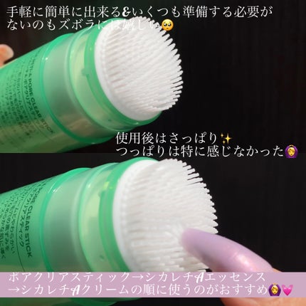 シカレチA ポアクリアスティック/VT/その他スキンケアを使ったクチコミ(4枚目)