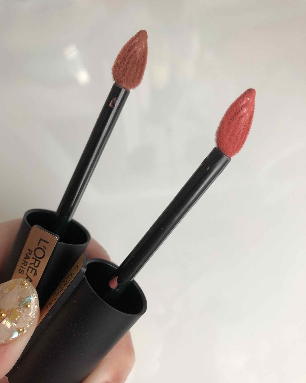 ルージュシグネチャー /ロレアル パリ/リップグロスを使ったクチコミ(2枚目)