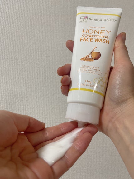 ハニーフェイスウォッシュ/世田谷コスメ/洗顔フォームを使ったクチコミ(1枚目)