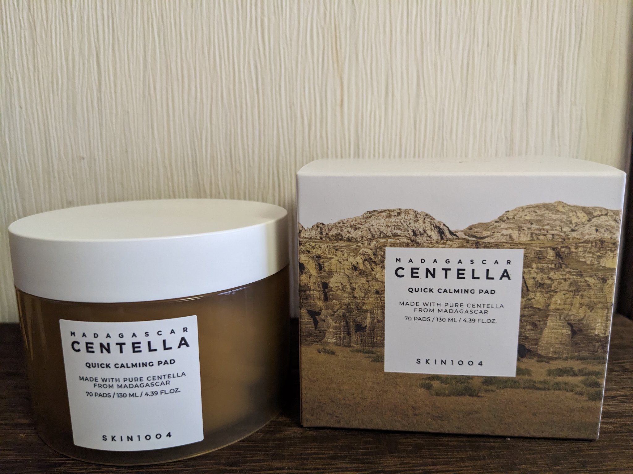 センテラ クイックカーミングパッド/SKIN1004/トナーパッドを使ったクチコミ（1枚目）