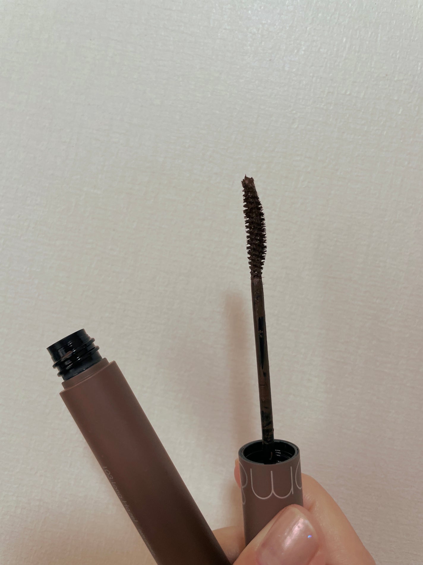 ハンオールフィックスマスカラ/rom&nd/マスカラを使ったクチコミ(2枚目)
