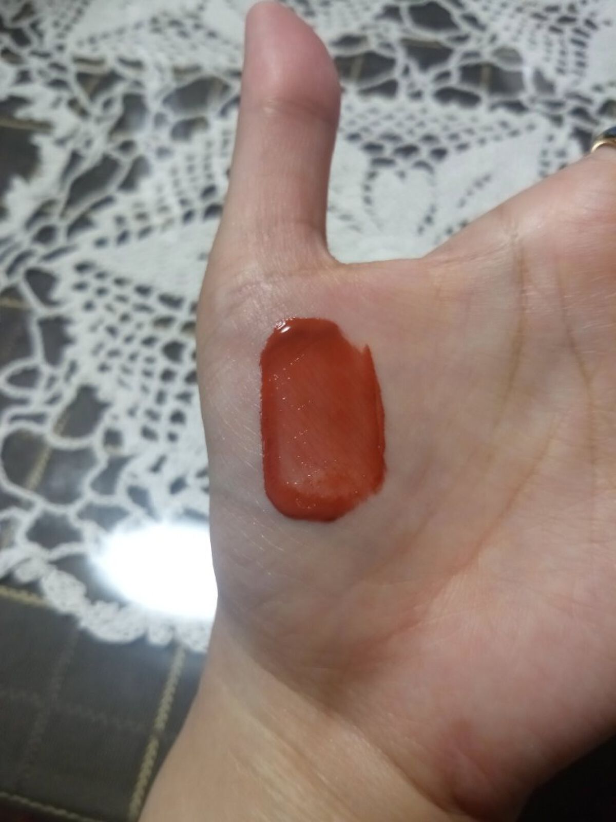 ピュア リップ ティント 05 Spiced Brick/SNIDEL BEAUTY/リップティントを使ったクチコミ（3枚目）