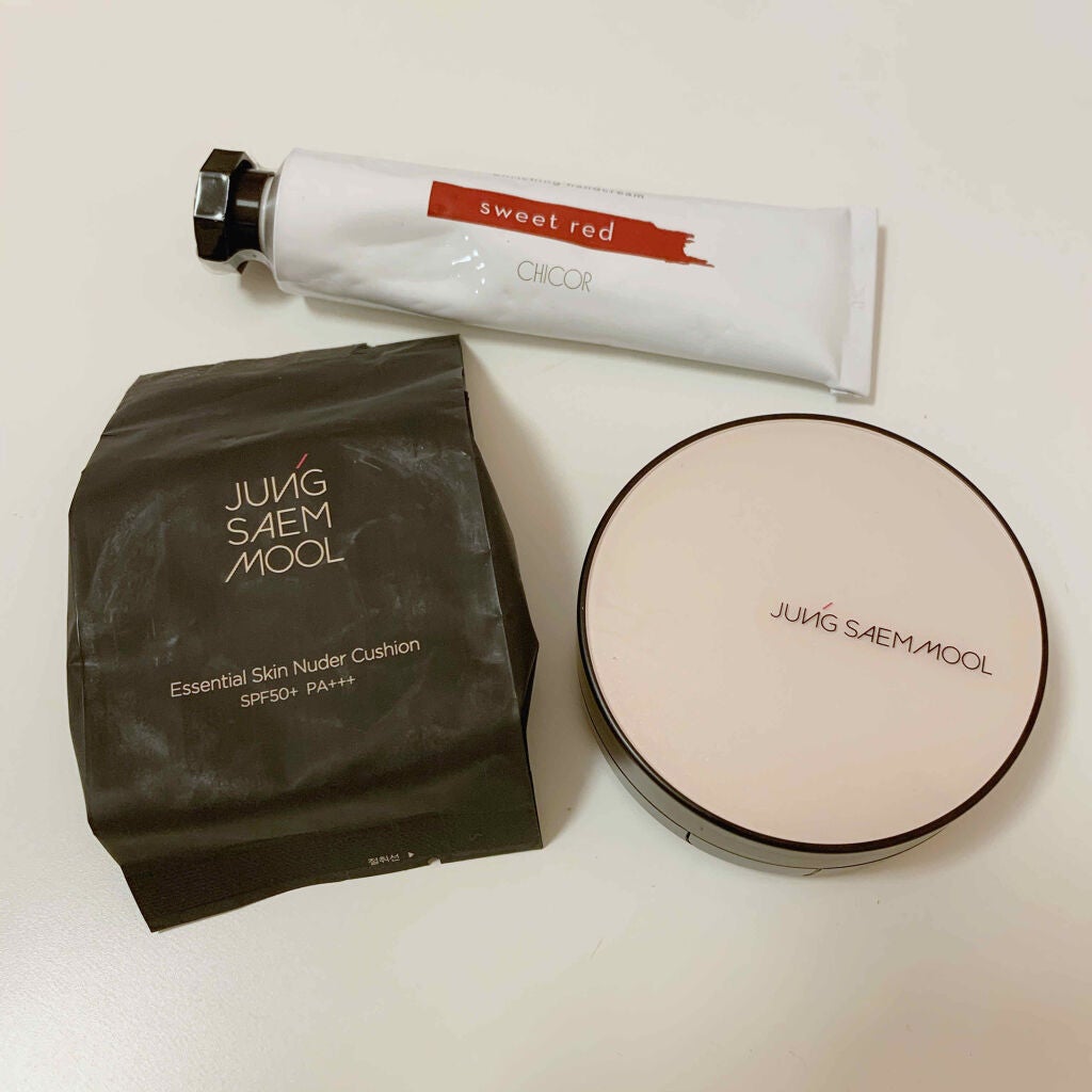 ジョンセンムル エッセンシャル スキン ヌーダー クッション/JUNG SAEM MOOL/クッションファンデーションを使ったクチコミ(1枚目)
