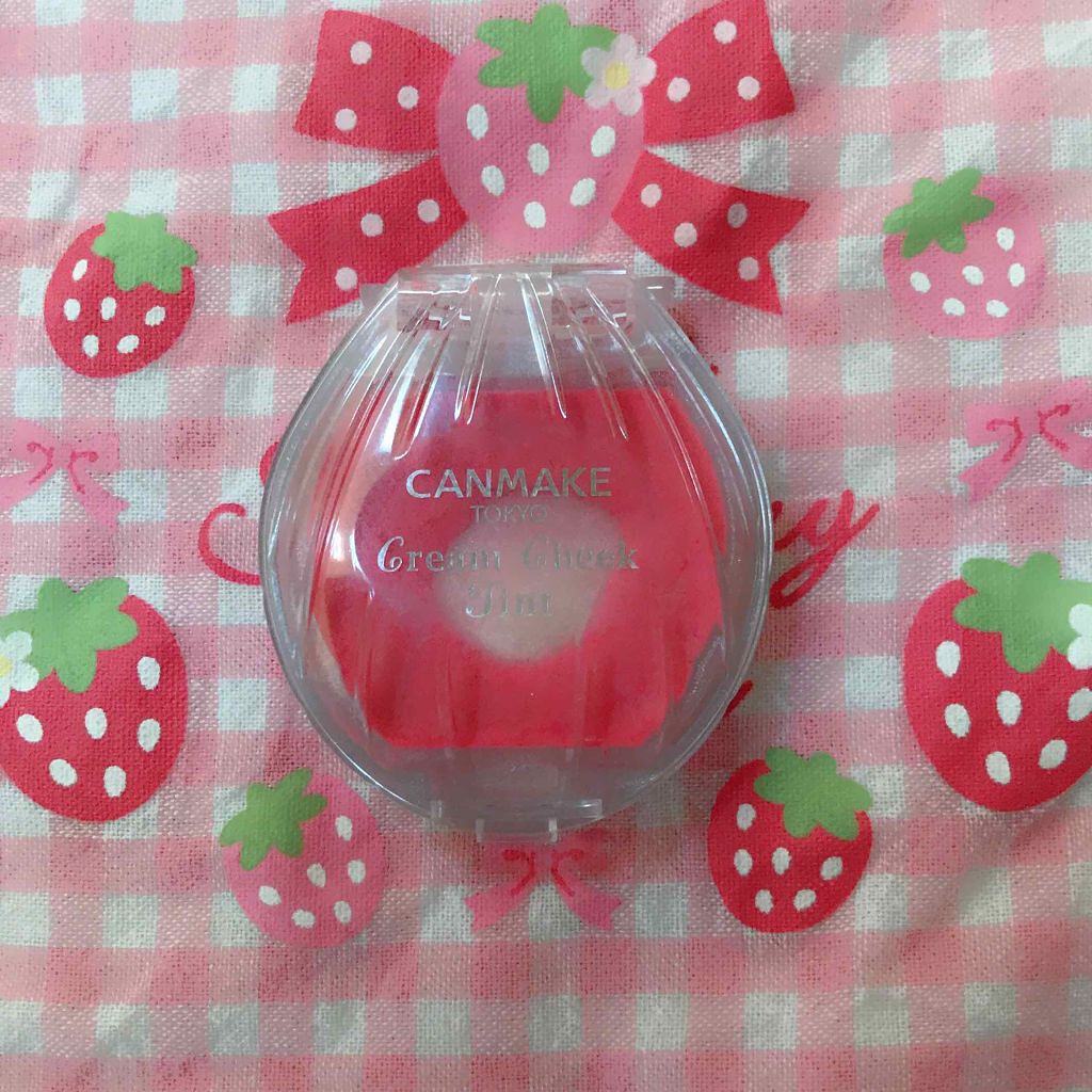 クリームチーク ティント/キャンメイク/ジェル・クリームチークを使ったクチコミ(1枚目)