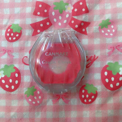 クリームチーク ティント/キャンメイク/ジェル・クリームチークを使ったクチコミ(1枚目)