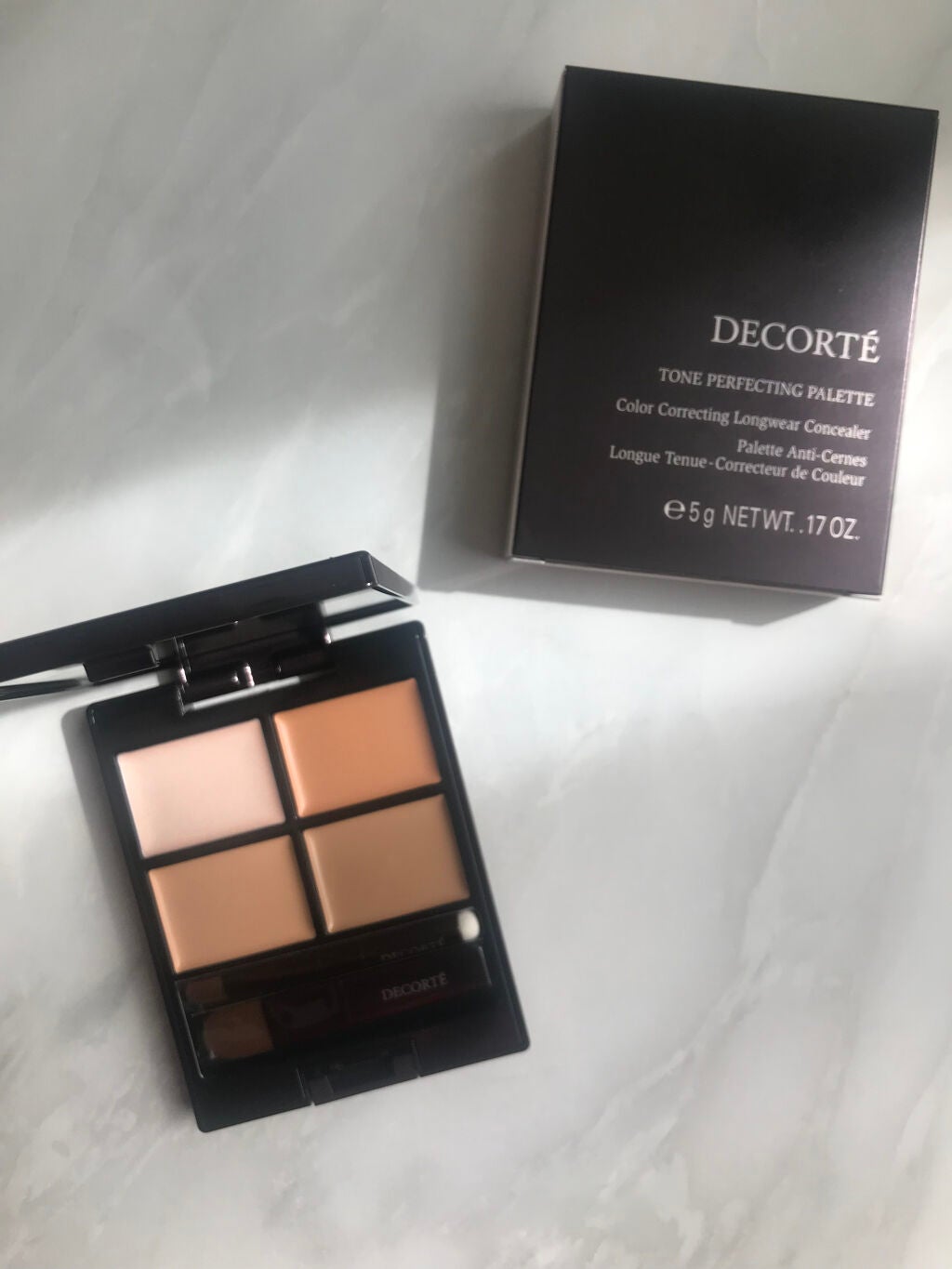 トーンパーフェクティング パレット/DECORTÉ/パレットコンシーラーを使ったクチコミ(1枚目)