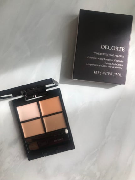 トーンパーフェクティング パレット/DECORTÉ/パレットコンシーラーを使ったクチコミ(1枚目)