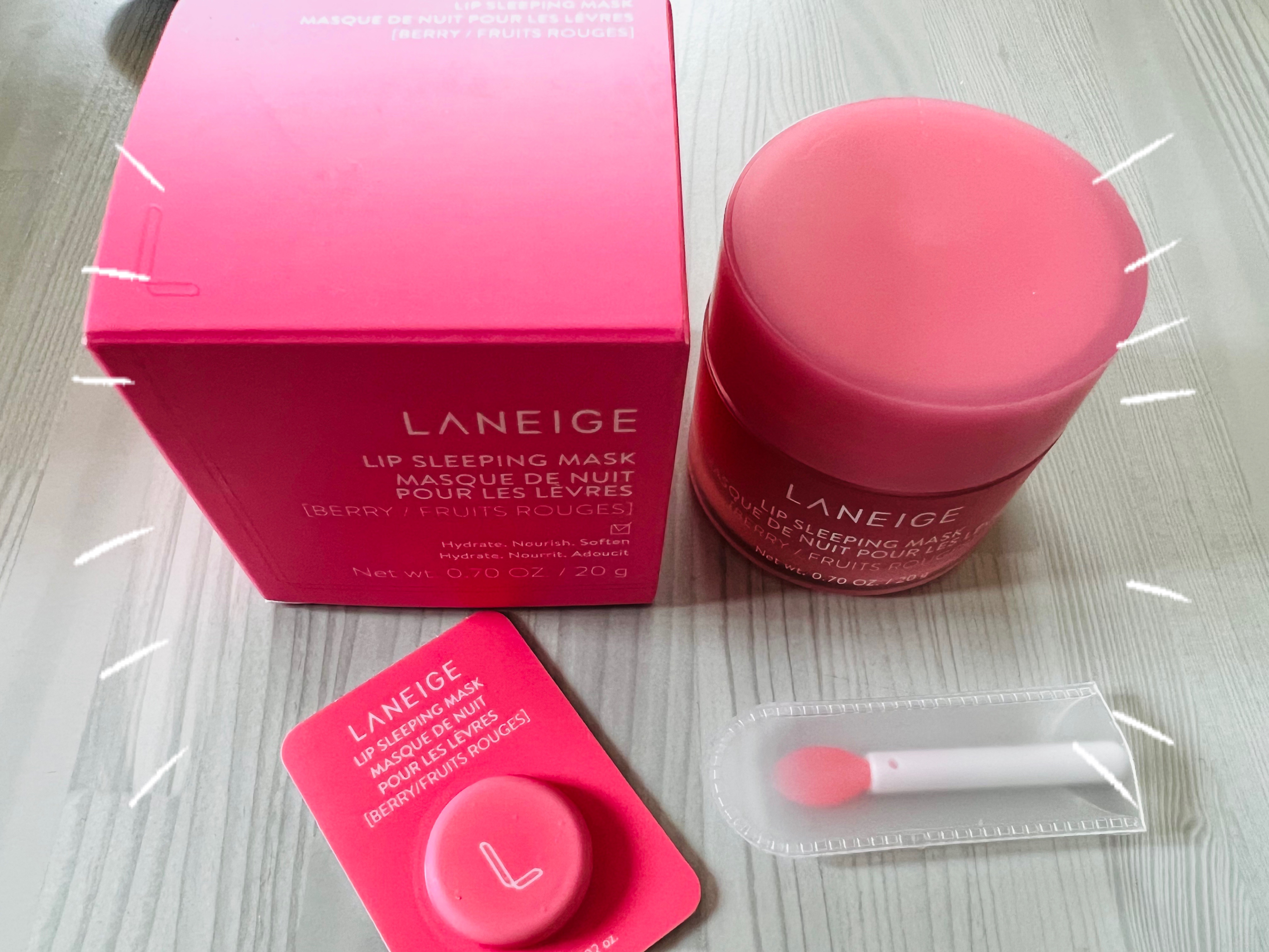 リップスリーピングマスク/LANEIGE/リップバームを使ったクチコミ（2枚目）