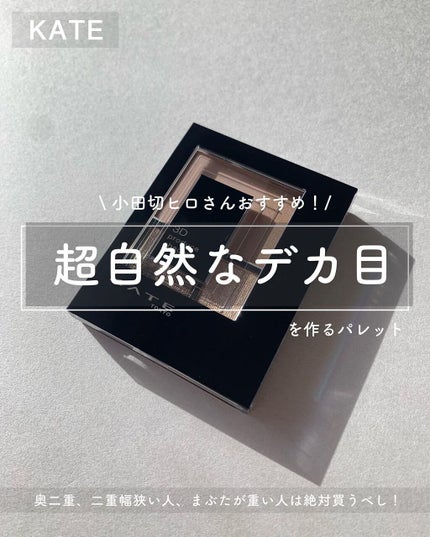 3Dプロデュースシャドウ/KATE/アイシャドウパレットを使ったクチコミ(1枚目)