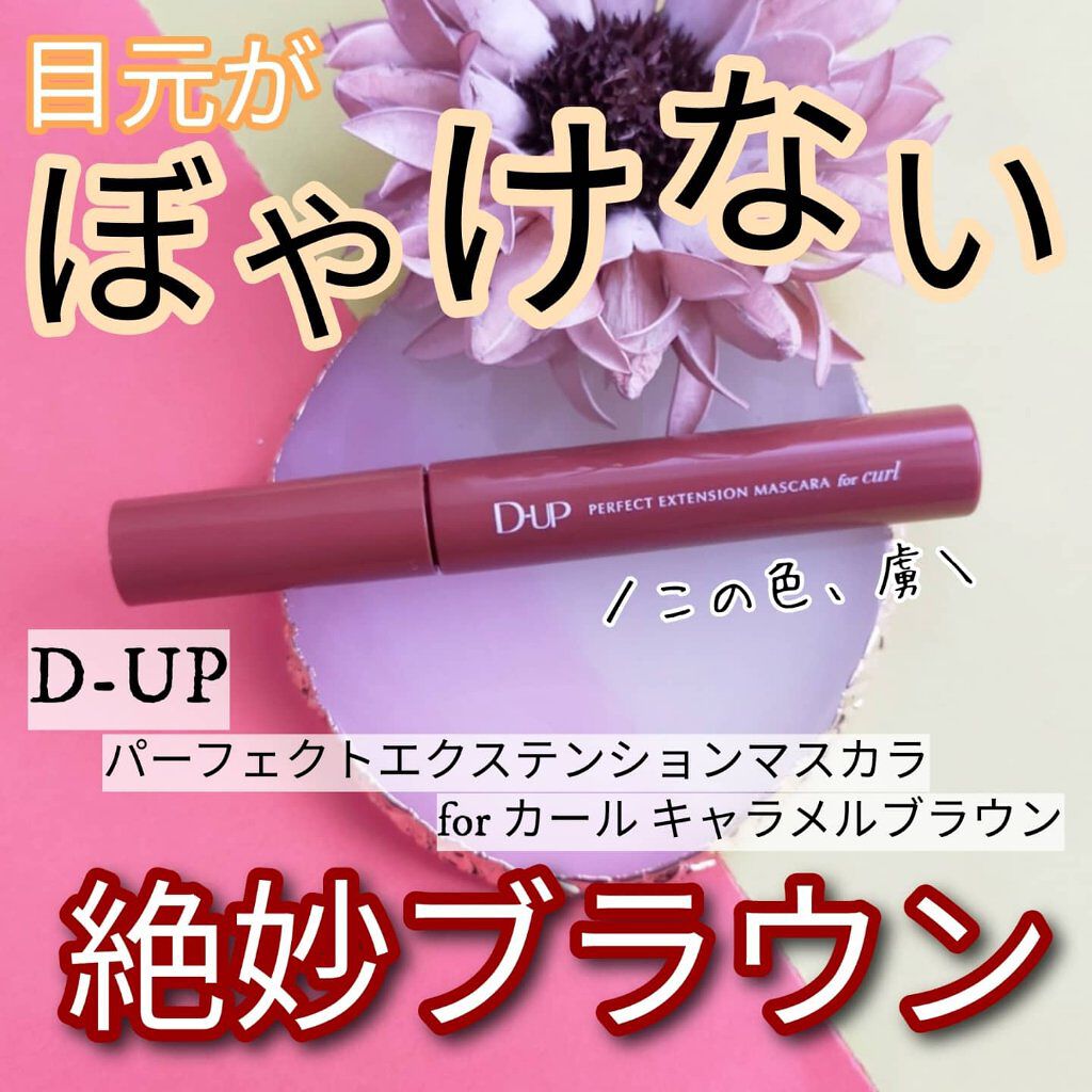 パーフェクトエクステンション マスカラ for カール/D-UP/マスカラを使ったクチコミ（1枚目）
