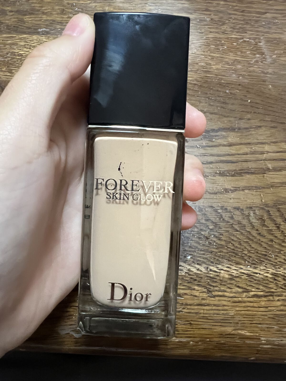 ディオールスキン フォーエヴァー フルイド グロウ/Dior/リキッドファンデーションを使ったクチコミ（1枚目）