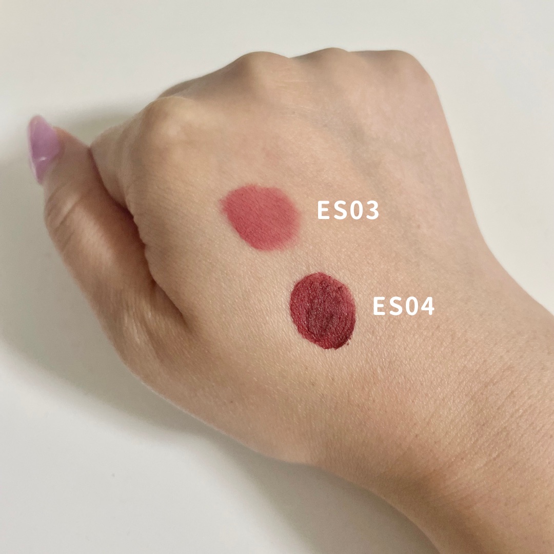 スーパーマットリップ＆チークマッド/INTO U/口紅を使ったクチコミ（2枚目）