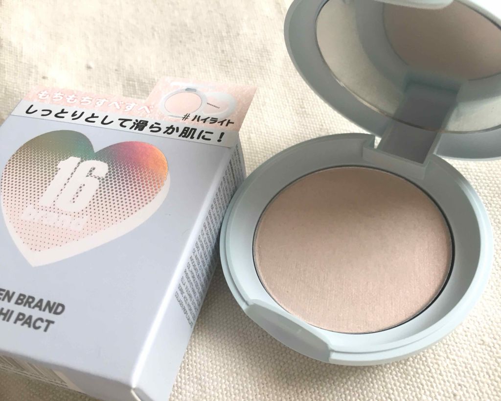 16 MOCHI PACT /16BRAND/クリーム・エマルジョンファンデーションを使ったクチコミ(2枚目)