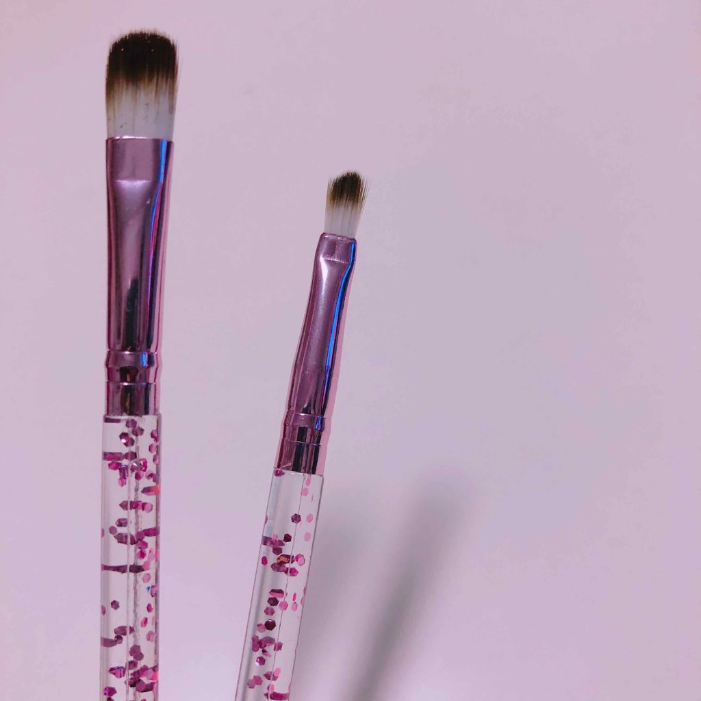 シャドウブラシ/セリア/メイクブラシを使ったクチコミ（3枚目）