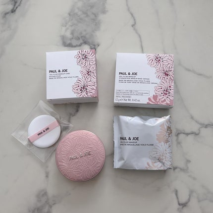 シースルー ヴェール コンパクト/PAUL & JOE BEAUTE/ファンデーションを使ったクチコミ(5枚目)
