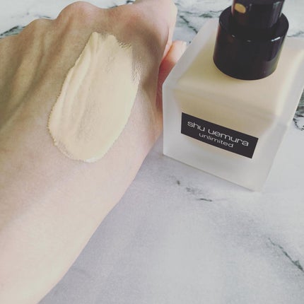 (旧)アンリミテッド ラスティング フルイド/shu uemura/リキッドファンデーションを使ったクチコミ(4枚目)