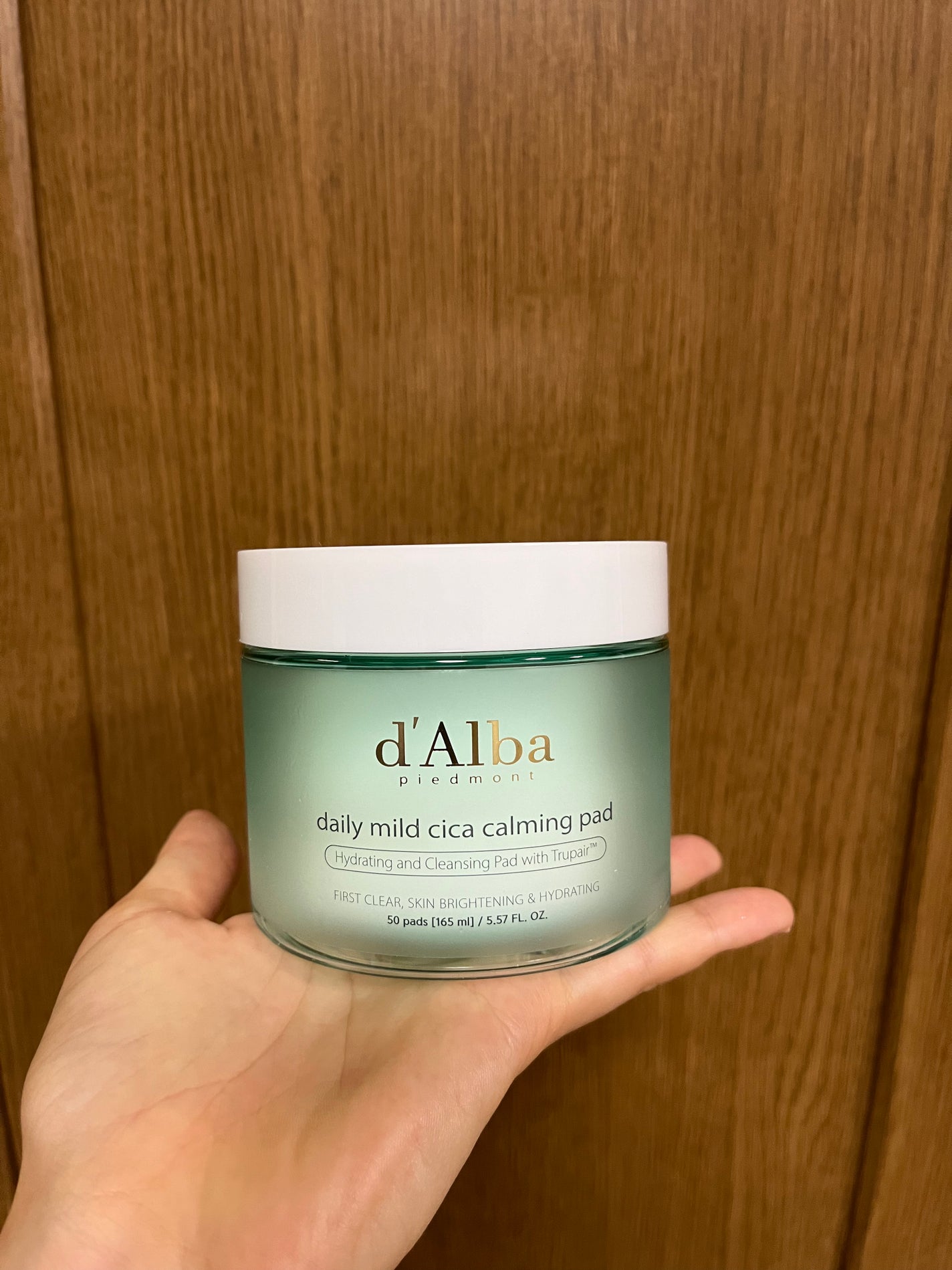 デイリーマイルドCICAカーミングパッド/ダルバ/スキンケア・基礎化粧品を使ったクチコミ(1枚目)