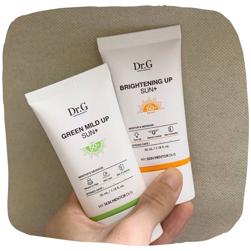 ブライトニングアップサンプラス/Dr.G/日焼け止めクリームを使ったクチコミ（1枚目）