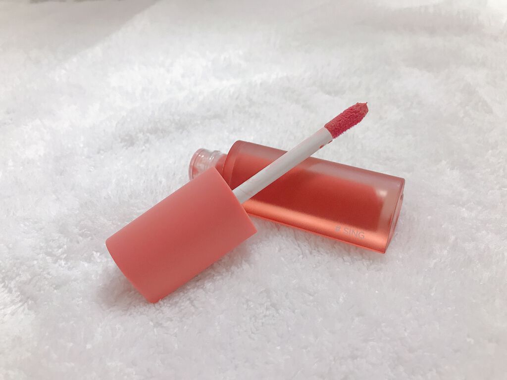 ホリカホリカ ハートクラッシュグローティントエアー/HOLIKA HOLIKA/リップティントを使ったクチコミ（2枚目）