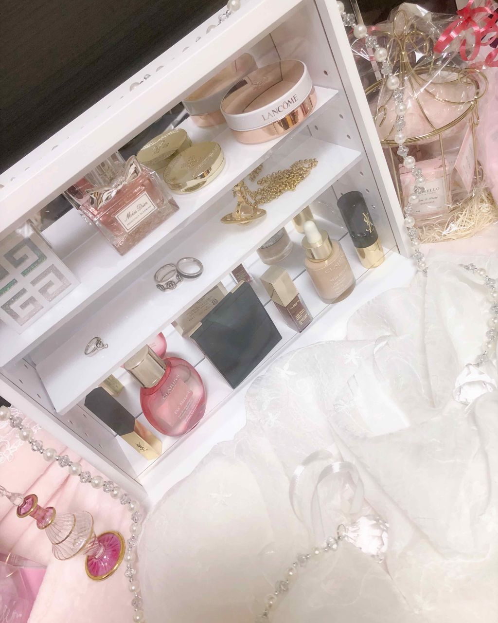 ディスプレイボックス(ピースM WH)/ニトリ/その他を使ったクチコミ（1枚目）