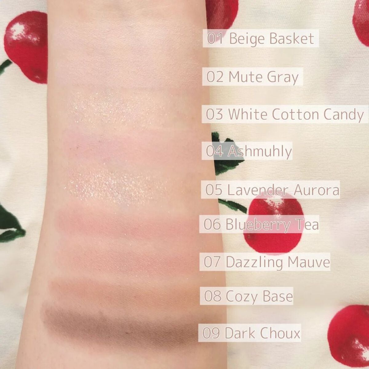 KEYBO FALL IN LOVE SHADOW PALETTE/keybo/アイシャドウパレットを使ったクチコミ(3枚目)