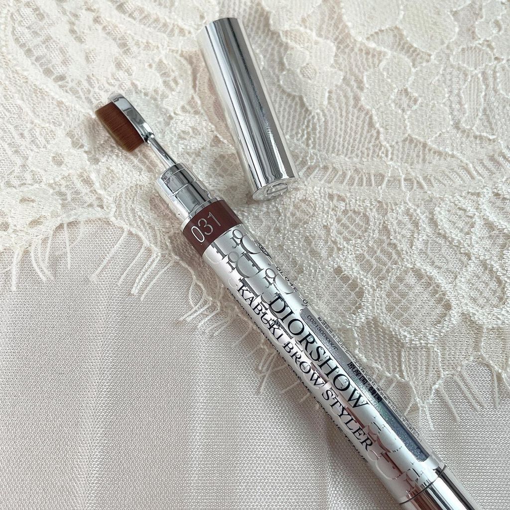 【旧】ディオールショウ カブキ ブロウ スタイラー ウォータープルーフ/Dior/アイブロウペンシルを使ったクチコミ(5枚目)