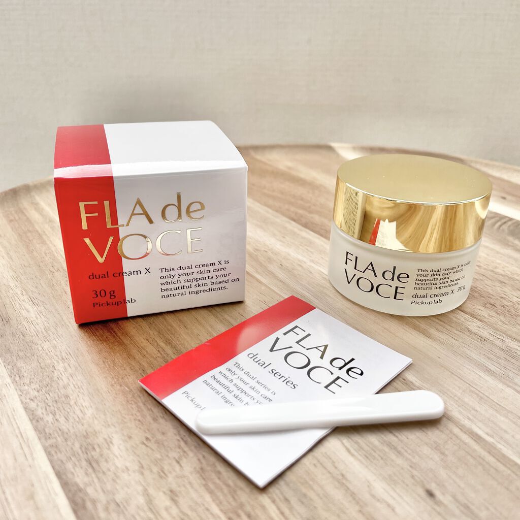 デュアル クリーム X/FLA de VOCE/フェイスクリームを使ったクチコミ（1枚目）