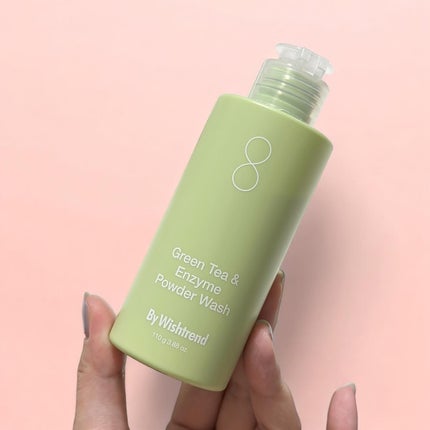 グリーンティー&エンザイムパウダーウォッシュ/By Wishtrend/洗顔パウダーを使ったクチコミ(7枚目)